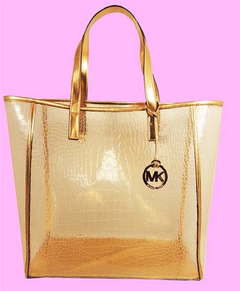 michael kors plastic tote bag.